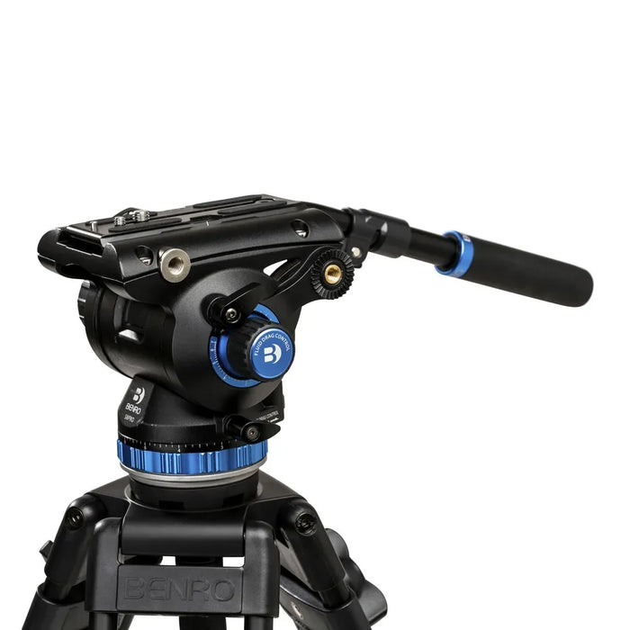 Free Shipping Camcorder Tripod Professional Camera Video Tripod Dual Stage Aluminium Alloy Tripod With S8Pro Head