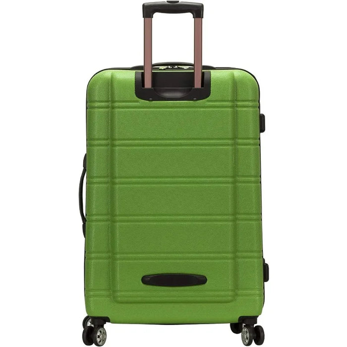 Hardside Expandable Spinner Wheel Luggage, Green, 2-Piece Set (20/28)