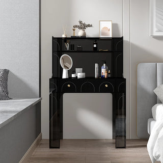 Dresser Bedroom Modern Simple Small Apartment Dresser Table and Chair Combination