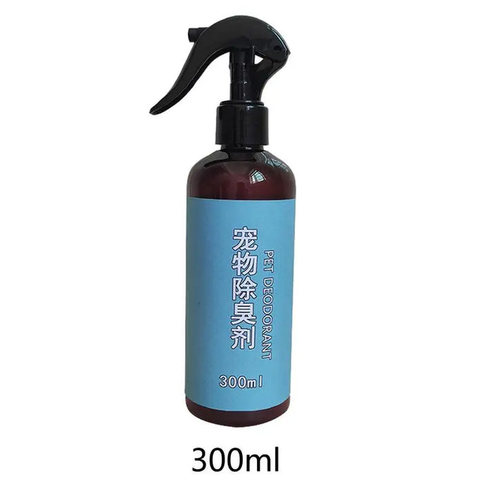 300ml Pet Odor Eliminator Spray Pet Oral Cleanse Spray Cats Dogs Body Perfume Pet Odor Remover Eliminator Cat Litter Deodorizer