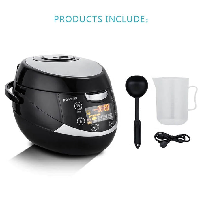 Bubble Tea Shop Commercial electric tapico cooker 5L pressure cookers tapioca pearl balls cooker with milk tea