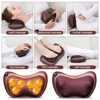 2023 Ce Certification Electric Massager Shoulder Neck Shiatsu Neck Massage Pillow