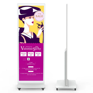 Custom Cheap Price Digital Signage Indoor Standing Lcd Advertising Display Indoor Fhd Lcd Smart Players Panel Touch Full Screen