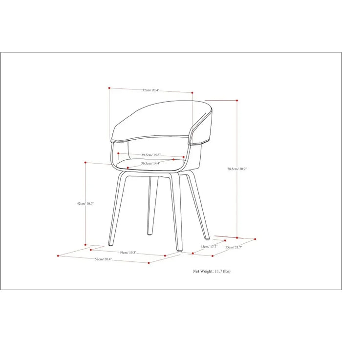 Dining chair Medieval modern curved wood dining chair in light grey polyester linen light wood for dining room