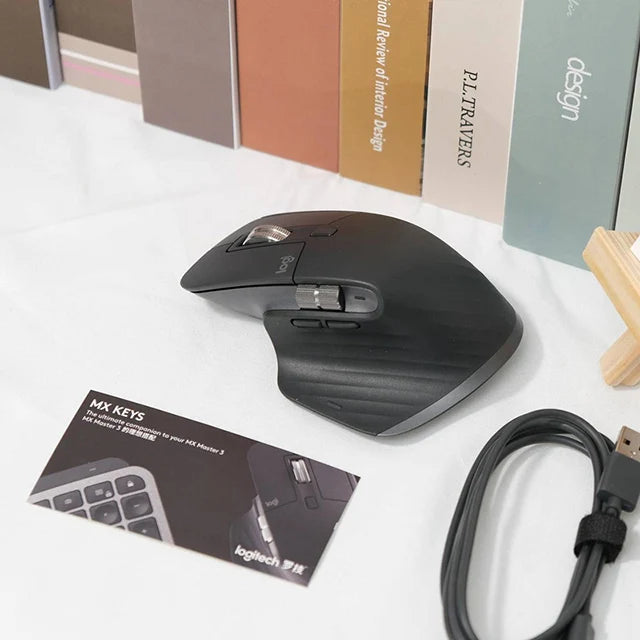 MX Master 3 mouse wireless  mouse office mouse right hand dual mode with wireless 2.4G receiver