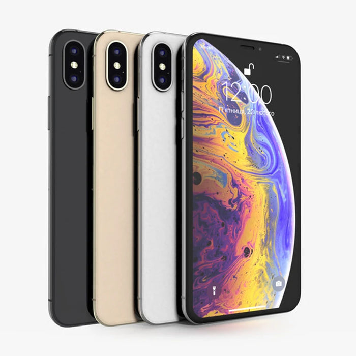 Apple iPhone XS Max Mobile Phone 6.5inch A12 Bionic Original iOS 4GB RAM 64GB/256GB ROM Hexa Core 12MP NFC 4G LTE Cellphone