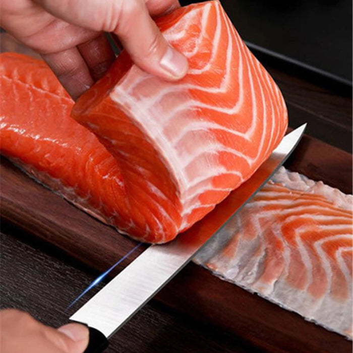 Salmon Special Knife Tuna Japanese Sashimi Knife Fish Sushi Knife Kitchen Knives Sharp Chef Knives BBQ Meat Cleaver with Box