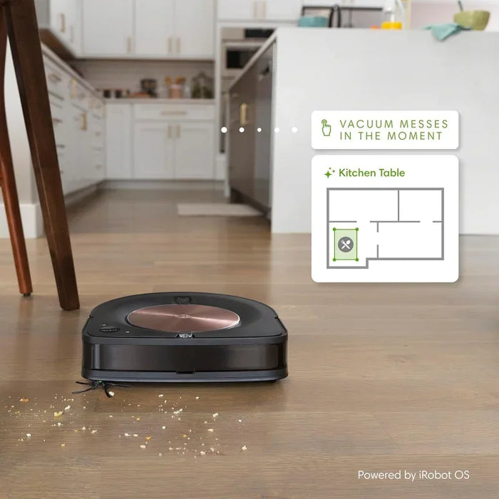 iRobot Roomba s9  Self Emptying Robot Vacuum - Empties Itself for 60 Days, Detects & Cleans Around Objects in Your Home, Sma