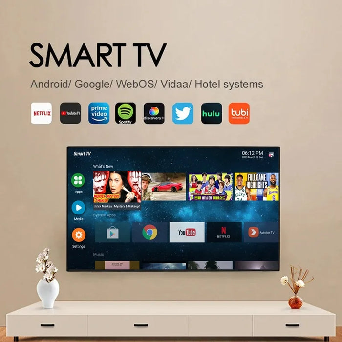 Made in China  lcd television 75 inch smart 4k tv  65 inch tv android wifi television 4k smart tv