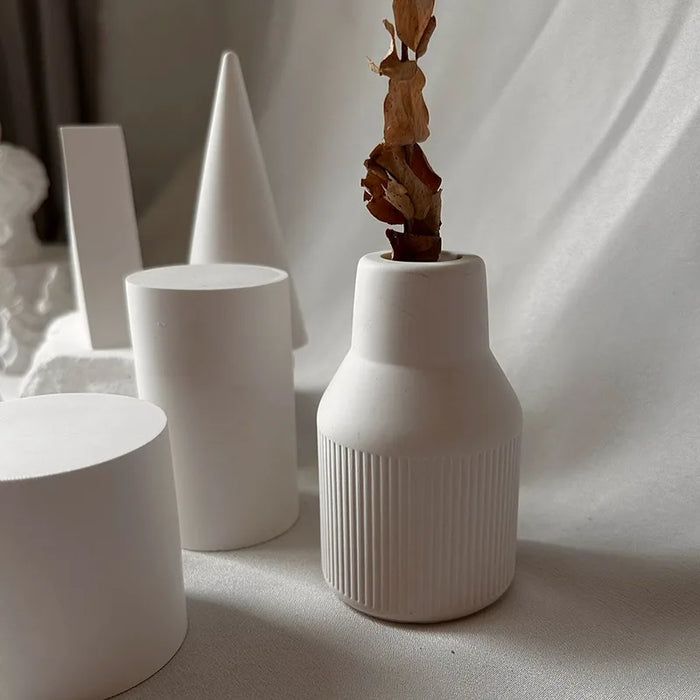 Mini Geometric Conical Gypsum Home Furnishings Photography Props Desktop Display Window Decoration