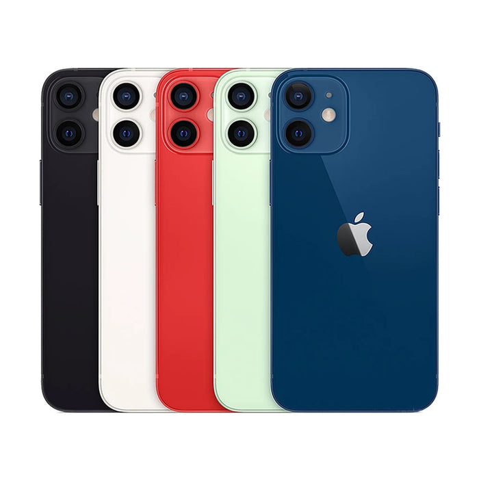 Apple iPhone 12 Mini Mobile Phone 5.4" Genuine RAM 4GB ROM 64/128/256GB Hexa Core A14 IOS 12MP Face ID NFC 5G Unlocked CellPhone