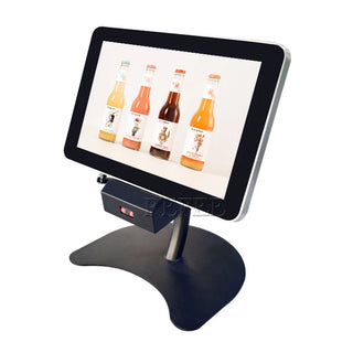 10 Inch Android Advertising Screen Lcd Counter Display with Barcode Scanner