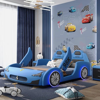 The product can be customized. Mi Ya children's bed boy car bed 1.2m multifunctional boy cartoon creative