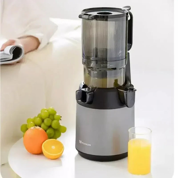 Slow Juicer Cold Press Household Residue Separation Large Caliber Fully Automatic Fruit and Vegetable Juice Extractor220V