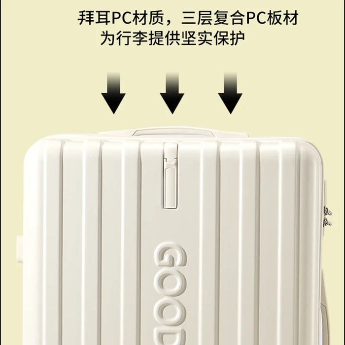 Suitcase pull rod box Female 2023 new travel box wear-resistant large capacity student password boarding luggage male