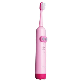 New inventory cheap price children's electric toothbrush pink cleaning teeth