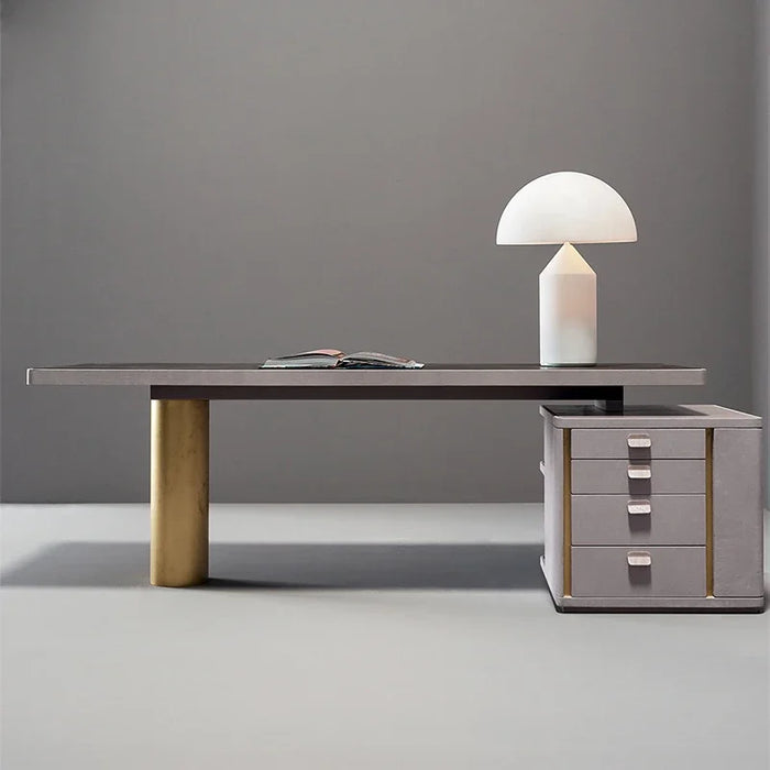 Light luxury desk home student writing  designer high-end Italian computer