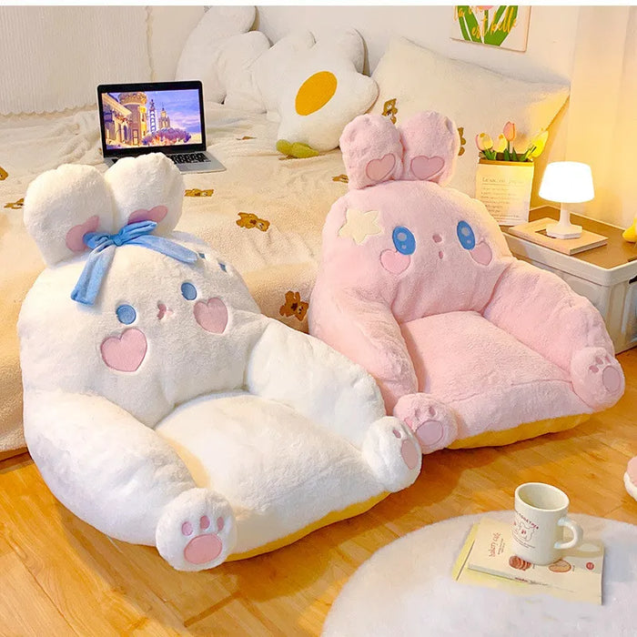 Cartoon Cute Rabbit Mini Sofa Home Bedroom Floor Lazy Casual Sofa Reading Seat Cushion Cushion Bay Window Tatami Seat Cushion