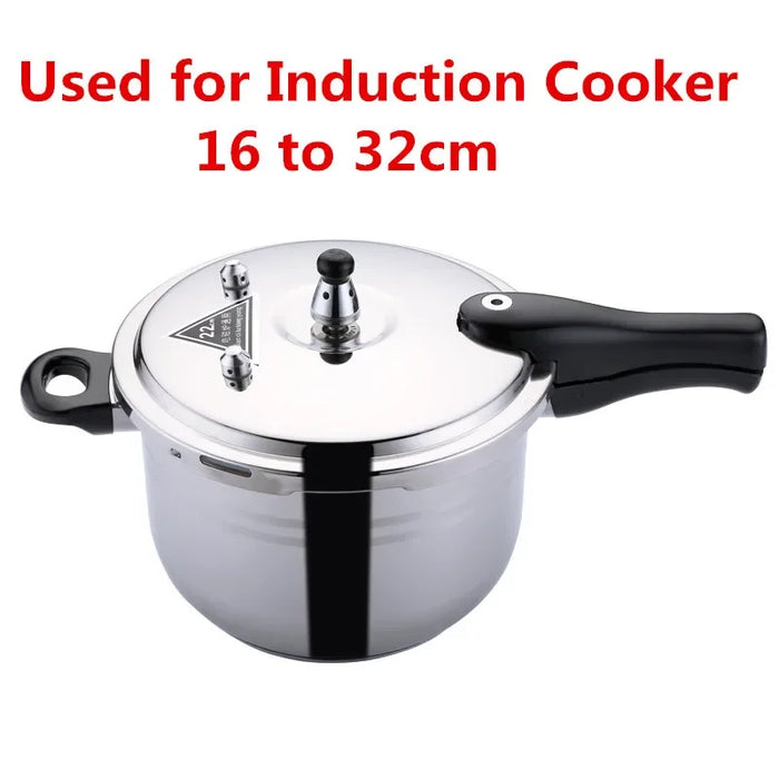 304 Stainless Steel Thickening Pressure Cooker Household Gas Induction Cooker Universal Explosion-proof Pressure Cooker