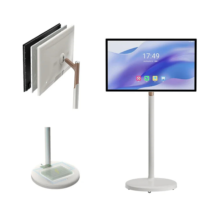 GPX 21.5 32 Inch Private Capacitive Touch Moving Screen 1920*1080 USB IPS LCD Fitness Display Android Monitor With Stand