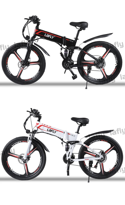 LAFLY-Folding Electric Bicycle, Mountain Bike, Cross-Country Ebike, National Standard, Lithium Assisted, 1000W, 48V, 26in