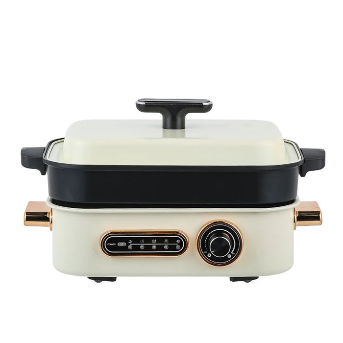 Kitchen Appliances 4.5L Electric Multi non-stick coating cooking hot pot 1400W Electric skillet