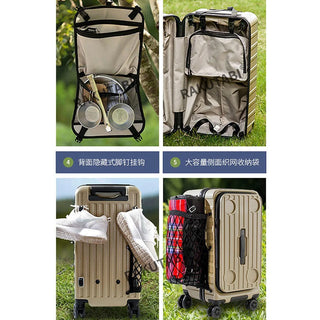 Large capacity outdoor camping trolley box Checked luggage 26 "29" student suitcase Large box