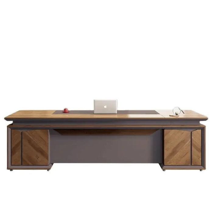 Office furniture simple modern atmosphere office desk and chair combination fashion executive desk computer desk
