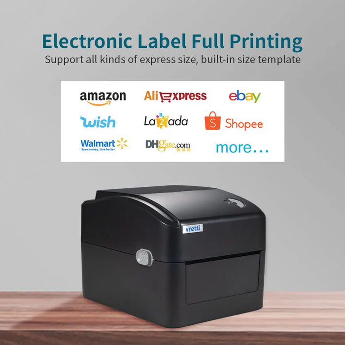 High quality 4 inch label roll printer machine thermal 4x6 shipping label printer