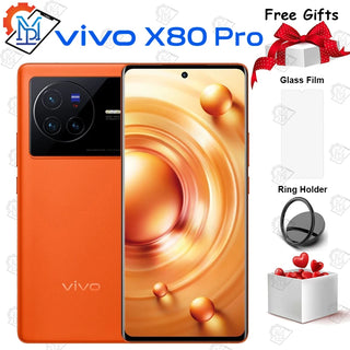 Original Vivo X80 Pro 5G Mobile Phone 6.78" Snapdragon 8 Gen 1 Android 12 Fast Charging 80W IP68 NFC Smartphone