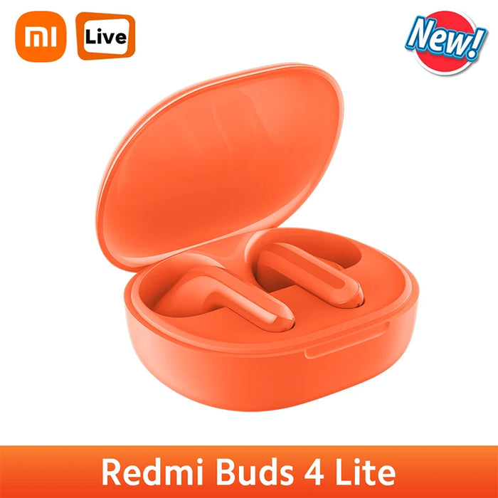 Xiaomi Redmi Buds 4 Lite TWS Wireless Bluetooth Earphone Call Noise Reduction 20 Hours Battery Life Headset Good Quality Sound