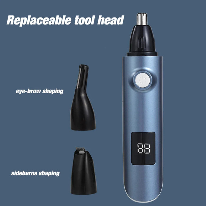 Electric Nose Hair Trimmer Ear Trimming Tool Kit Mini Eyebrow Hair Removal Shaver