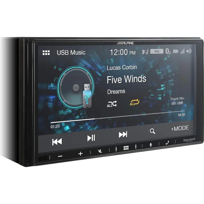 Alpine iLX-W650 Digital Multimedia Receiver with CarPlay and Android Auto Compatibility