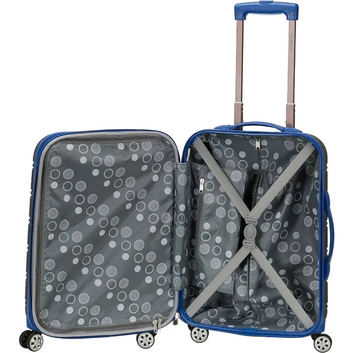 Hardside Expandable Spinner Wheel Luggage, Green, 2-Piece Set (20/28)