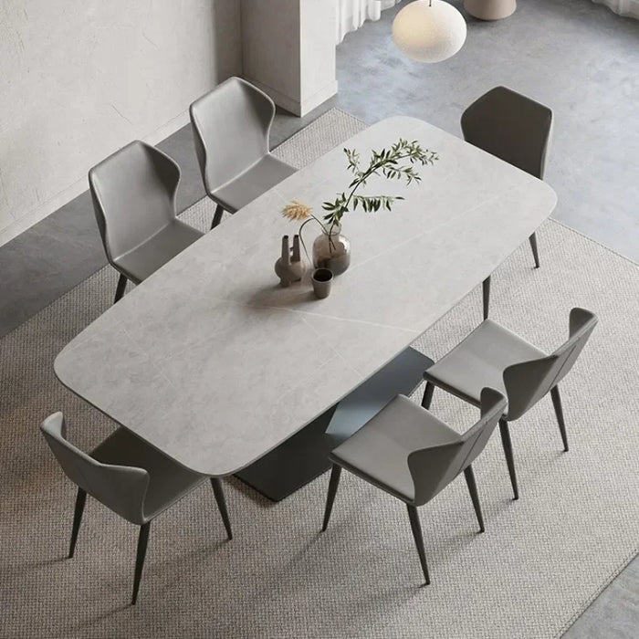 Rock Plate Dining Modern Table Modern Simple Luxury High End Household Furniture Stone Simple Esstisch Home Furniture YX50DT