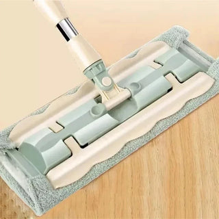 Flat Mop Floor Telescopic with Large Microfiber Pads Spin Mop 360 Degree Handle Home Windows Kitchen Floor Cleaner Wood Tile
