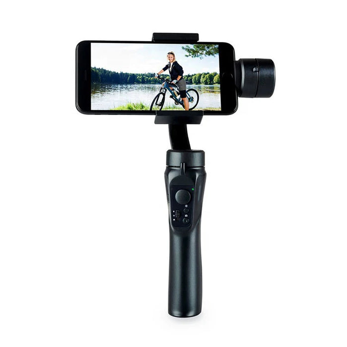 Unlimited Rotation Zoom Wheel Handheld Mobile Phone Gimbal Stabilizer