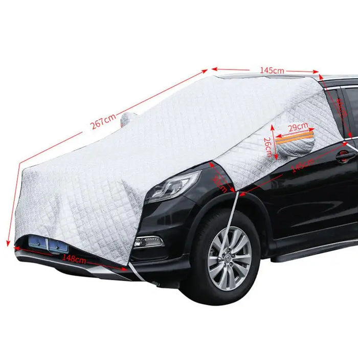 Universal Car Front Windshield Cover Auto Sunshade Snow Ice Protection Cover Winter Summer Car Windshield Sunshade