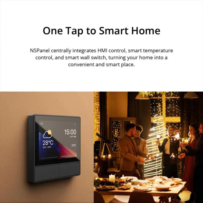 SONOFF NSPanel WiFi Scene Smart Switch EU/US Smart Home All-in-One Control Touch Screen Via Ewelink Via Alexa Google Home Alice