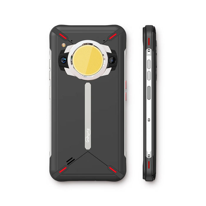 Unihertz Golden Eye, 5G Android 12 Rugged Smart Phone with Bluetooth 5.3 IP68 Rating Camping Light 8GB + 256GB Memory