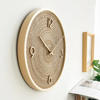Solid Wood Wall Clocks Living Room Silent Personality Wooden Clock Household Nordic Modern Simple Hanging Watch Decorative Art
