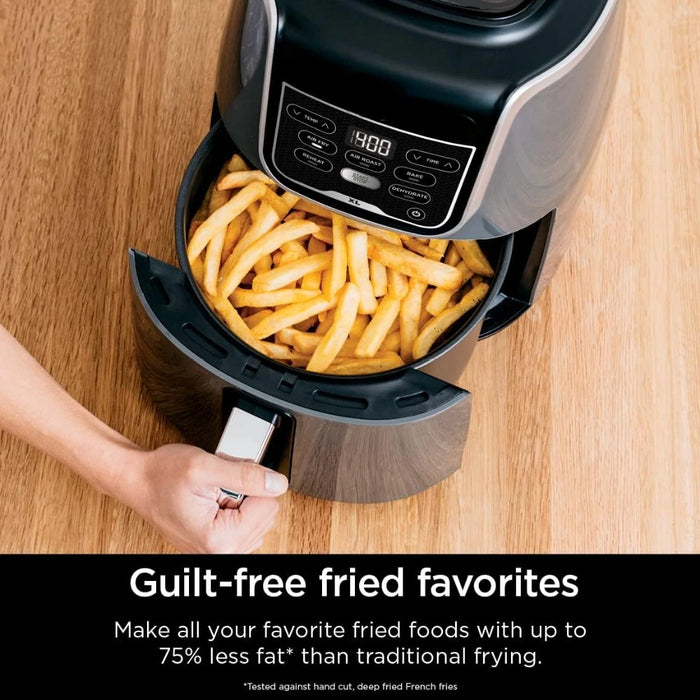 Air Fryer Capacity that can Air Fry, Air Roast, Bake, Reheat & Dehydrate, with Dishwasher Safe, Nonstick Basket