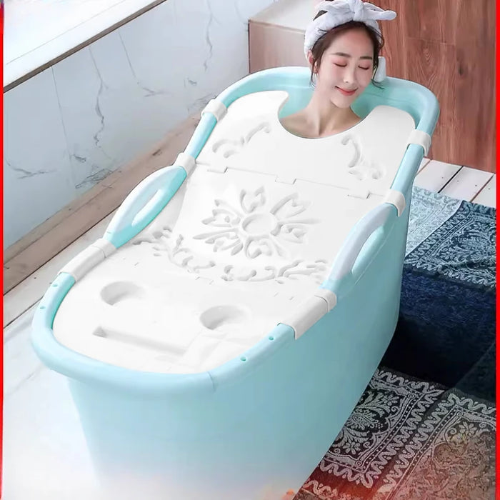 Modern Plastic Buckets Foot Bath Bucket Large Bathtub Adult Comfortable Bag Cubeteras Hair Wash Tub Banheira De Gelo Home Bath