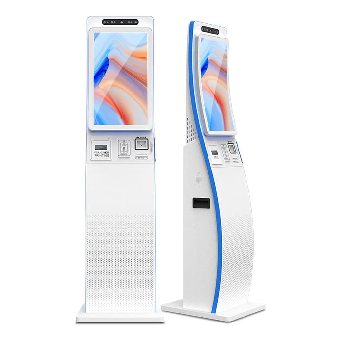 32 inch check in touch kiosk self payment kiosk bill acceptor queuing system kiosk