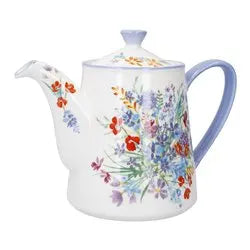 New 900ML Ceramic Teapot Viscri Meadow Range Art Teapot