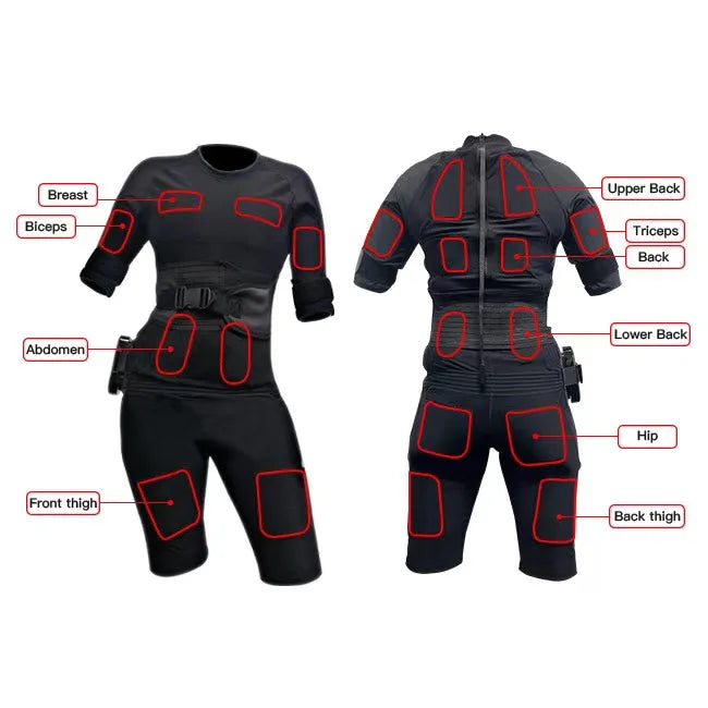 ems training suit for strong muscle gym   men