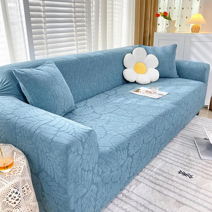 Sofa Cover Four Seasons General All-wrapped Sofa Cover Solid Color Non-slip Sofa Terry Cloth Two-seat Three-seat Sofa Cover