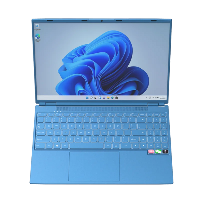 Fingerprint ID Intel Ultra Slim Notebook Quad Core N95 Graphics UHD 16.0" Laptop 16GB RAM 128G SSD ROM Windows 10 Wifi BT 4.2