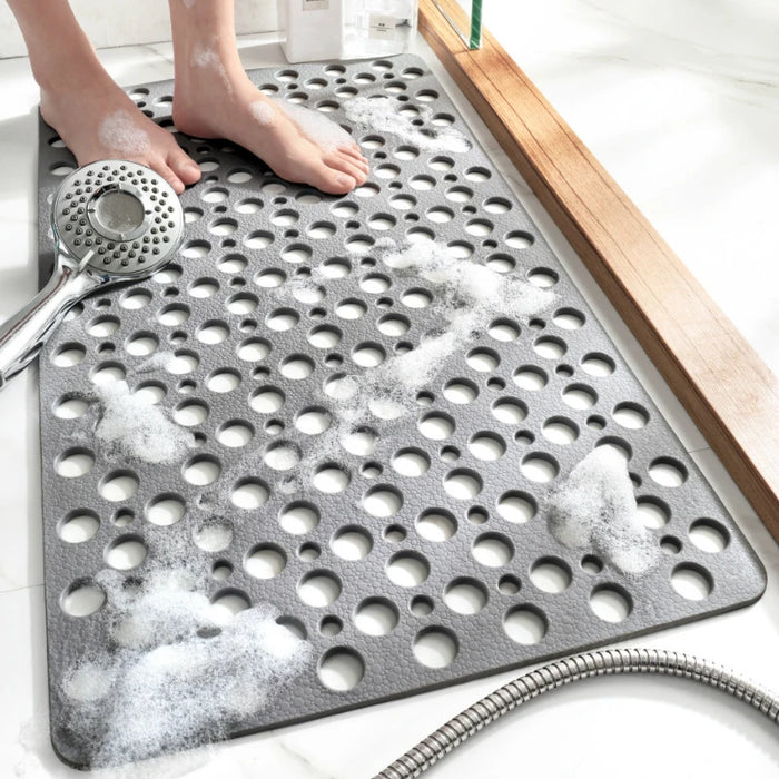 Japanese Shower Bath Mat Environmental Protection Tasteless Toilet Household Bathtub Bathroom Hollow Hydrophobic Anti-Slip Pad