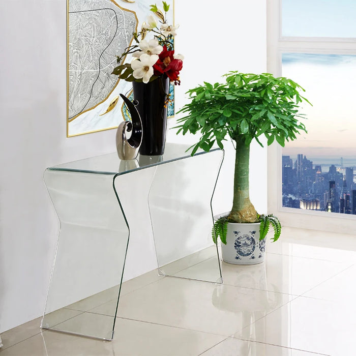 Desk Entrance Cabinet Modern Simple and Light Luxury Hallway Table Wall Narrow a Long Narrow Table